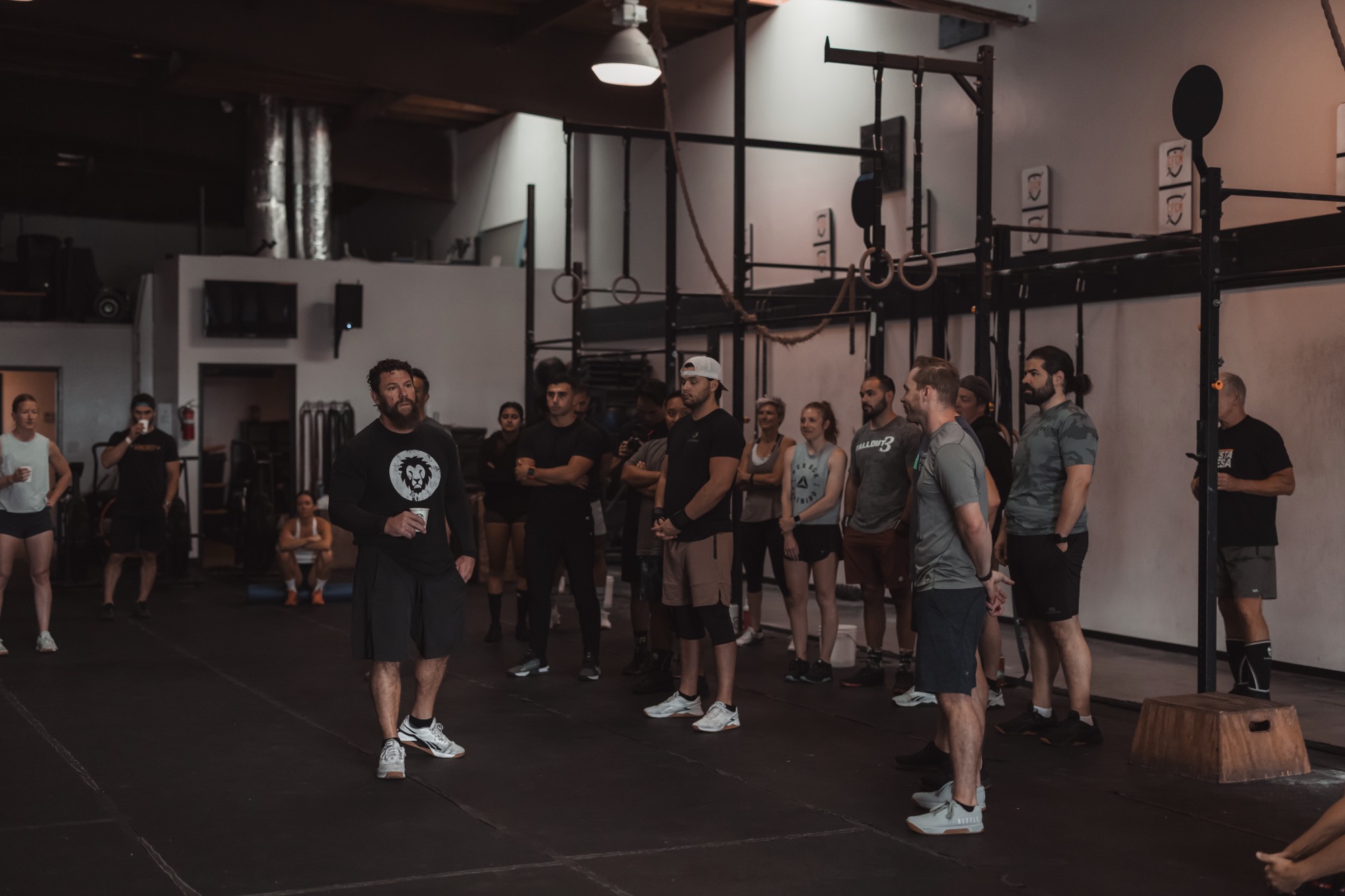 You train with coaching